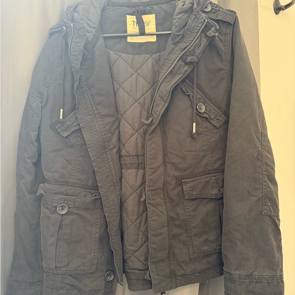 TNA Black Platoon Jacket